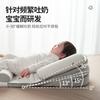 Incline pillow for infants to prevent spit-up, a magical tool for sleeping, feeding slope cushion, anti-choking bed for babies, newborn baby pillow