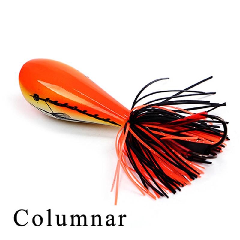 

FTK 1 шт. 20 г Isca De Sapo Tubo Macio Isca De Pesca De Plástico Com Ganchos De Pesca Topwater Ray Sapo Olhos 3d Artificiais 1