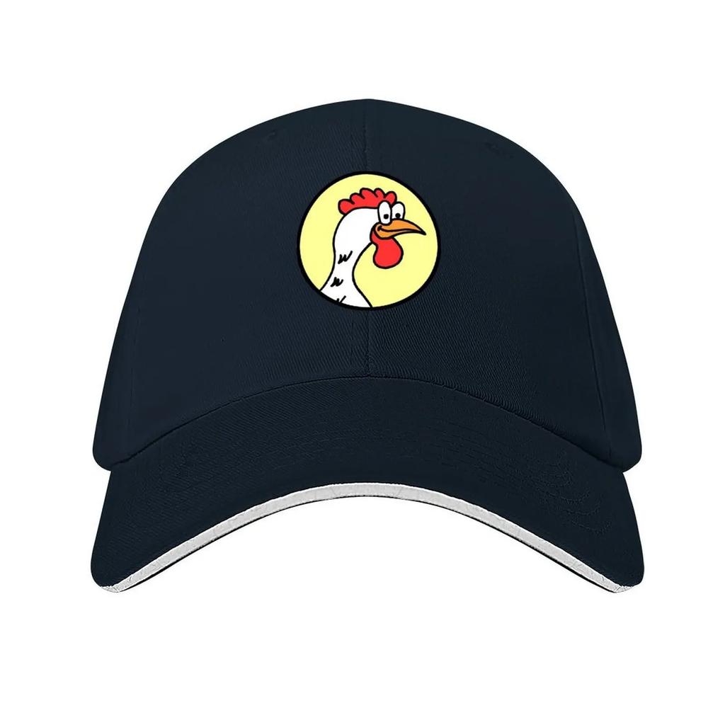 Silly Chicken Head Cartoon Pattern Baseball Cap Beach Bag Sun Hat For Children F Rave Boy Womens