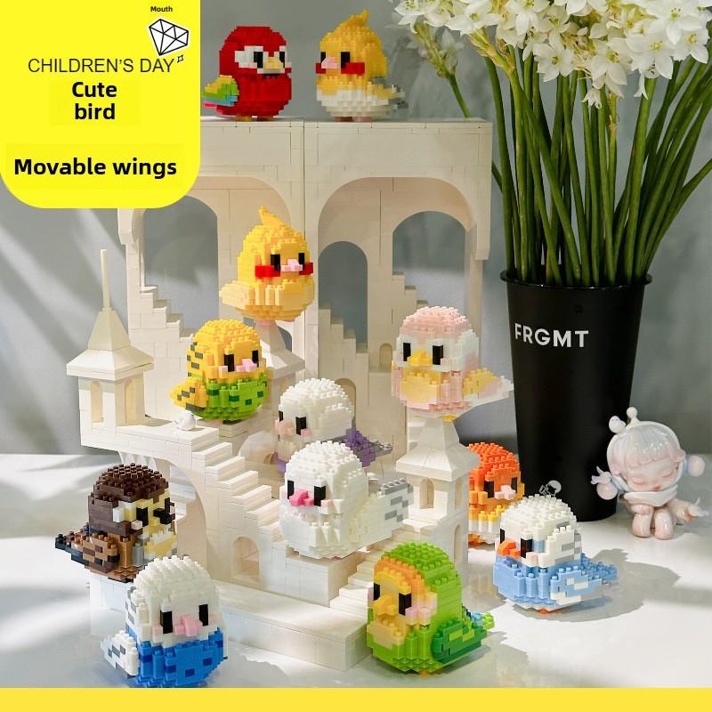 Compatible Lego Original Macaw Bird Educational Building Blocks for Children