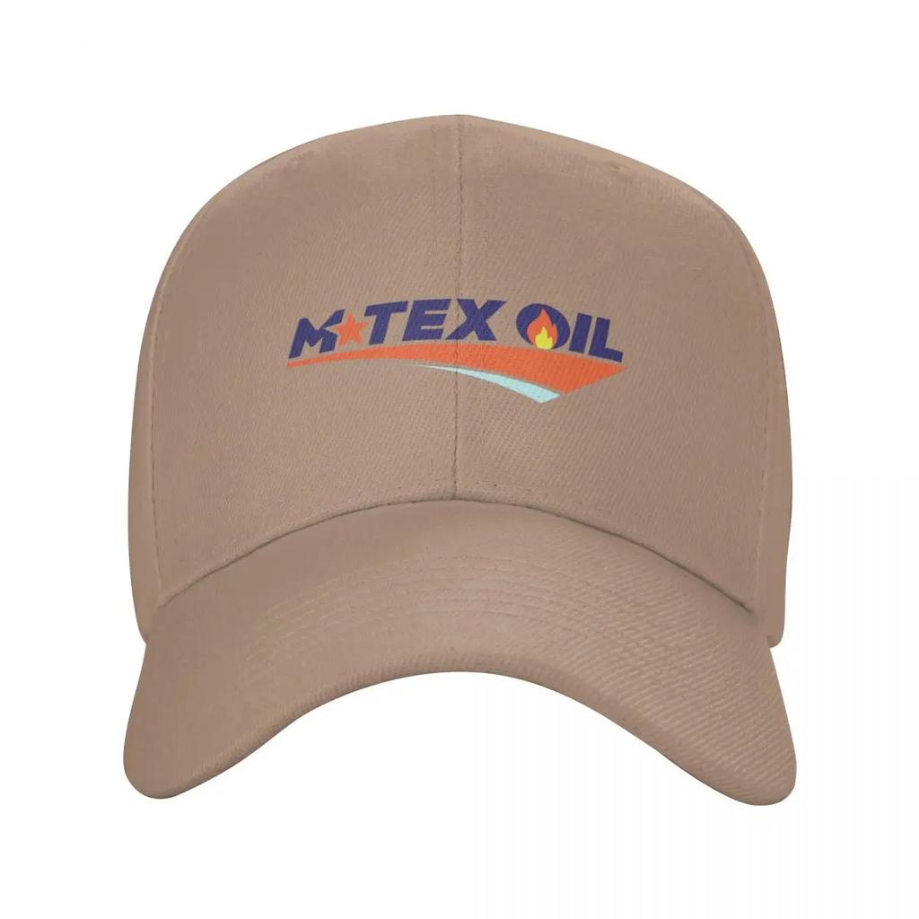 M TEX OIL LOGO Baseballkappe Lustige Hüte Designerkappe Einzigartige Hüte Designer Mann Damen