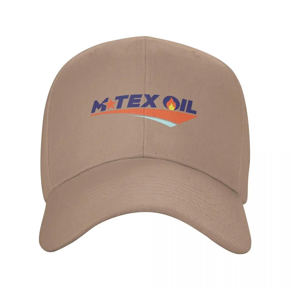 

M TEX OIL ЛОГО Кепка бейсболка Смішні капелюхи дизайнерська кепка Унікальні капелюхи Дизайнер Чоловіча Жіноча