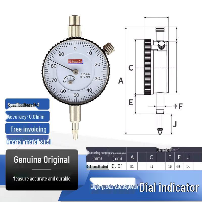 High-Precision Digital Dial Indicator and Magnetic Base Set