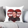 Pedro Pascal Whos Your Daddy Pillowcase Polyester Linen Velvet Creative Zip Decor Pillow Case Bed Cushion Cover