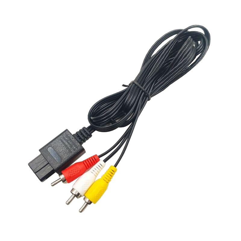 For Nintendo N64 AV Cable for Super Famicom SFC SNESG Game Controller AV Line Converter for GameCube Audio Video Extention Cable