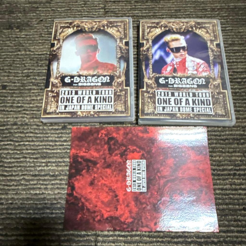 [USED] G-DRAGON Solo Live CD & DVD