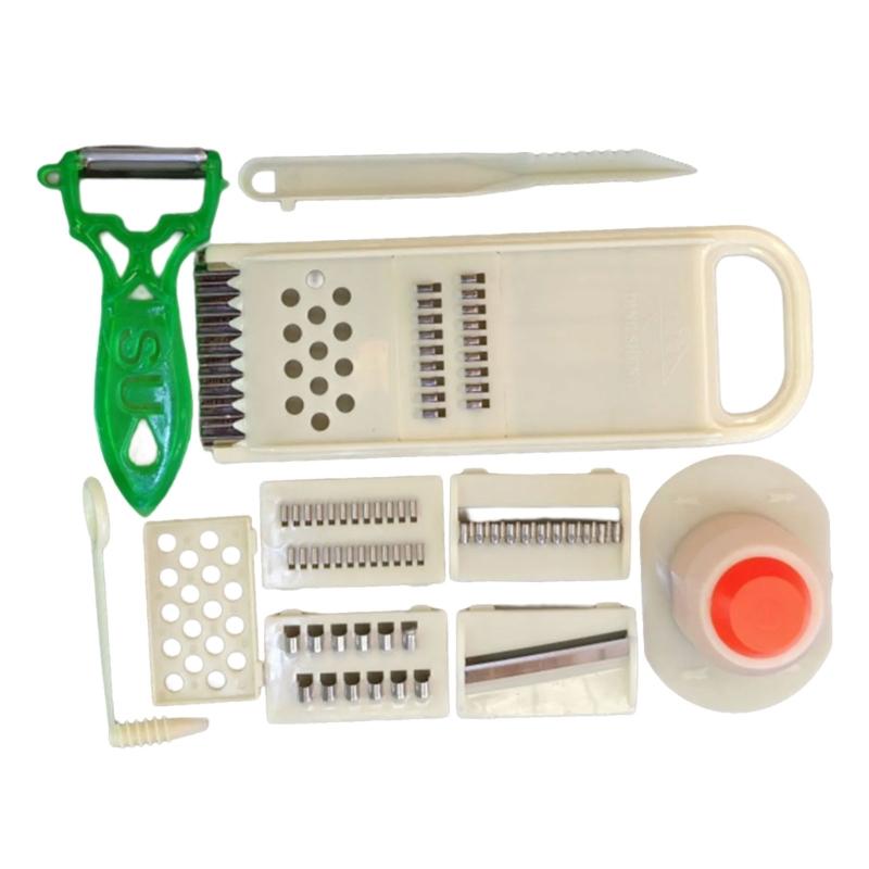 Acero Inoxidable Cocinas Rebanadores Rallador Con Base Antideslizante Cocinas Caseras Herramienta de Rebanado Para Corte Seguro Eficiente de Verduras