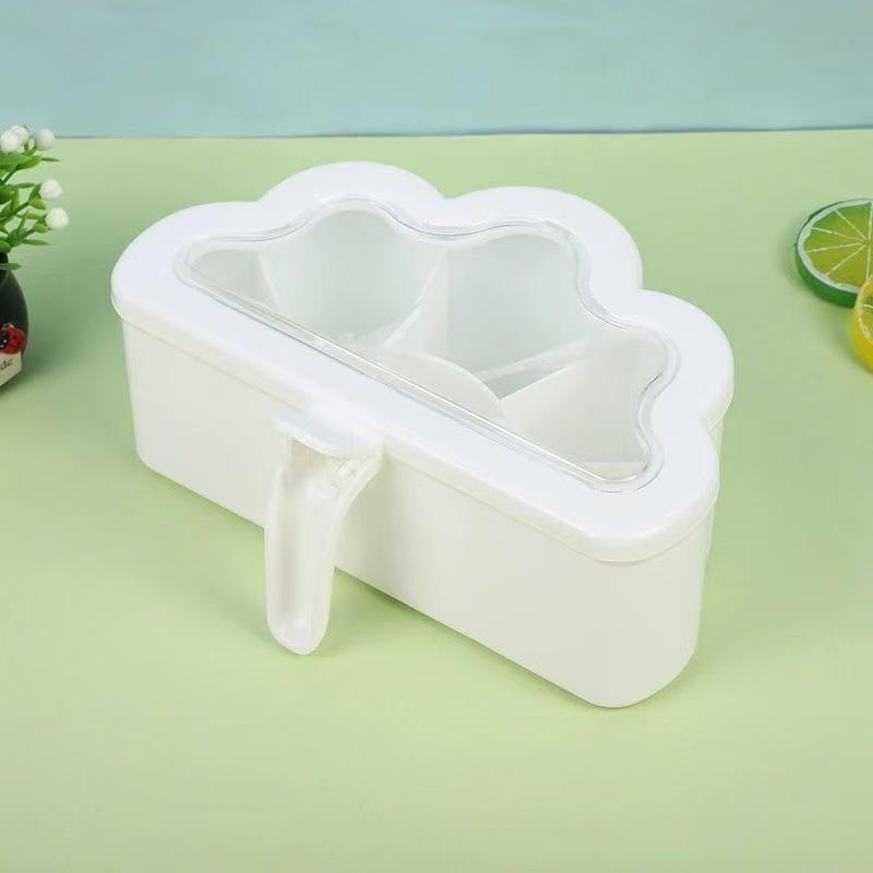 Cloud Seasoning Box: Multi-Compartment Spice Jars & Canisters Set