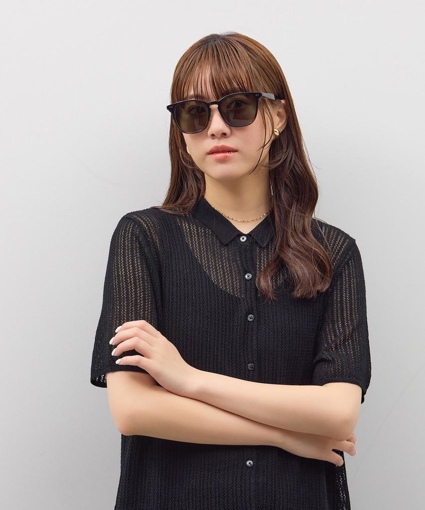 [Zoff] SUNCUTGlassesUV100% CUT Wellington-style Sunglasses  Colored Lenses, Stylish, UV Protection, Men's, Women's, Unisex [ZN241G1649A2