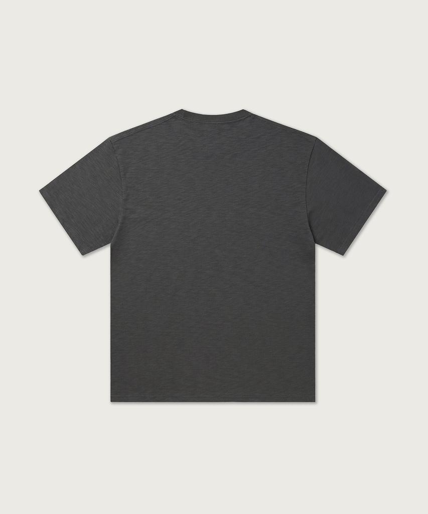 CHAMPION Slub Jogtag Short Sleeve T-Shirt Charcoal