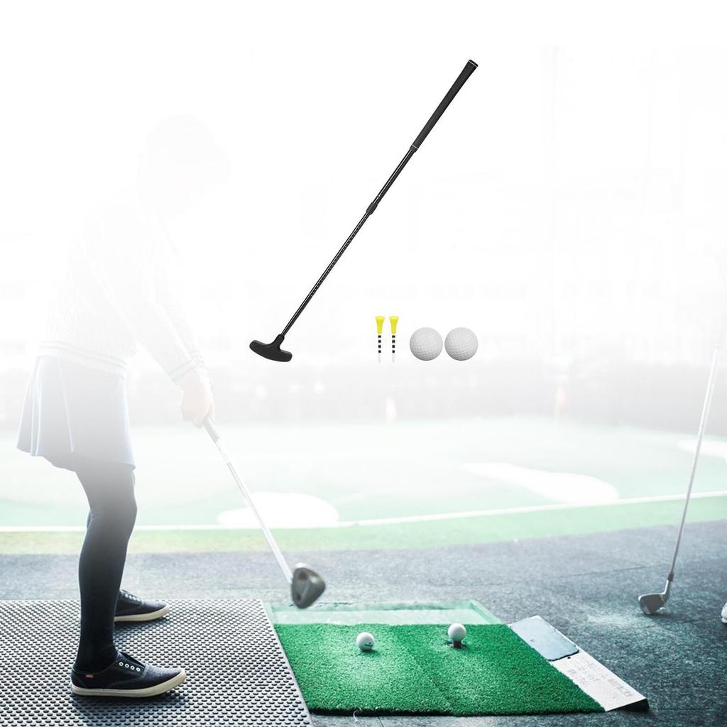 Verstellbarer Golf-Putter für Rechts- und Linkshänder mit einziehbarer Funktion