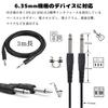 GLOWZEN Shielded Guitar/Bass Cable, 6.35mm, for Connecting Mixers, Guitars, Amplifiers, Speakers, etc. (3M)