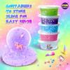 FunKidz Fluffy Unicorn Slime Kit, Cloud Slime Gift for Kids Ages 6 and Up. Fun Slime Making Kit. Great Craft Toy and Birthday Gift Idea.
