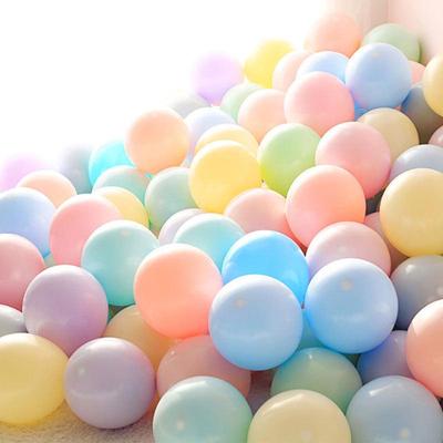 Thickened 10-Inch Macaron Color Balloons for Wedding Decor, 2.2g Latex Arch