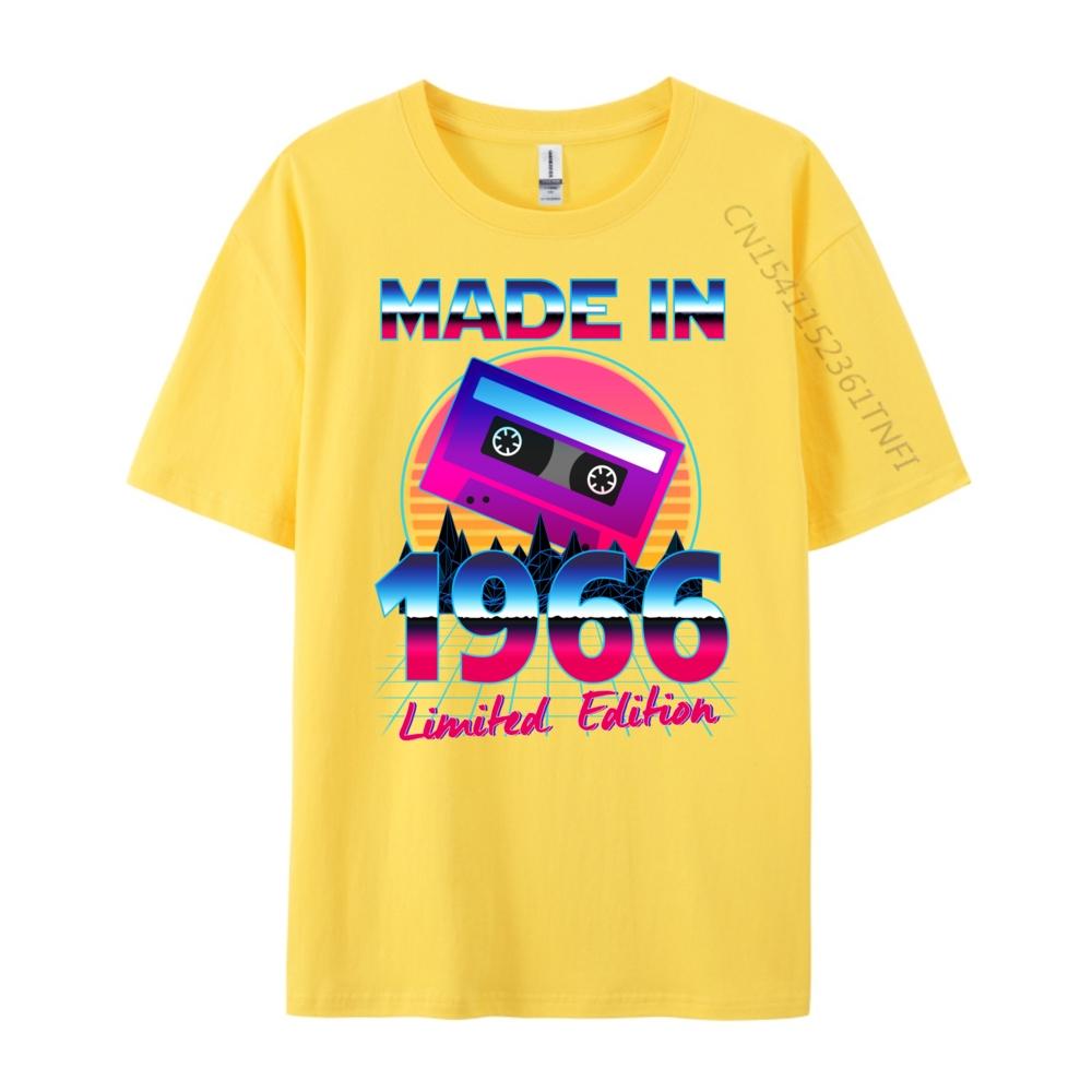 58 Years Old 1966 80s Cassette 58th Birthday Graphic T Shirts 100 Cotton Tshirt Luxury Clothing Breathable Printed TShirt