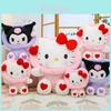 Adorable Plush Cat Toy With Heart Design Soft And Cuddly Pp Cotton For Kids And Girls