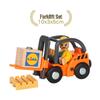 Magnetic Toy Train Set: Ambulance & Police Cars for Kids - Compatible with All Wooden Tracks