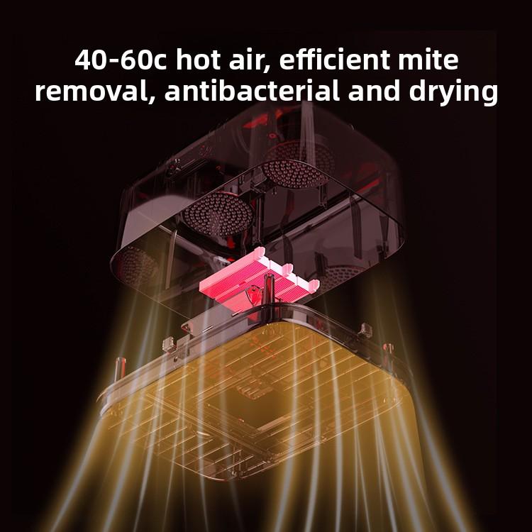 Uscător de aer pliabil nou, de uz casnic, mic, mașină de uscat pentru bebeluși, cămin, călătorie, uscător portabil