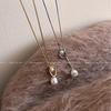 Autumn and winter retro pearl necklace women's 2026 new long sweater chain temperament high-end light luxury sweater accessories