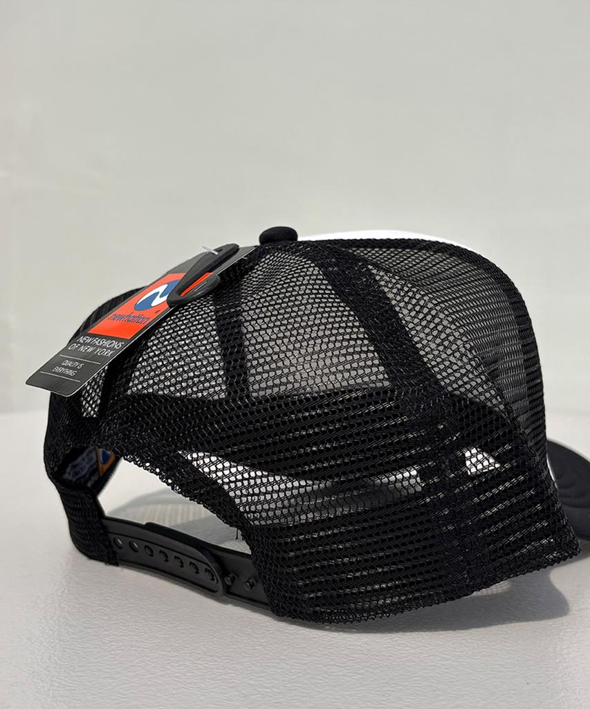 Nyuhaeteun Poly Mesh Cap (White/Black)