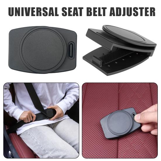 2Pcs Universal Car Seat Belt Clips Comfortable Shoulder Strap Adjuster Positioner Ergonomic Neck Relief Clip for Cars Trucks