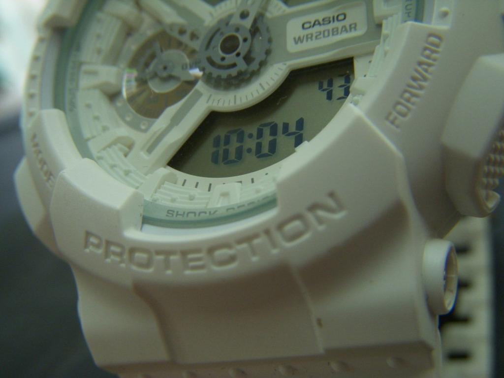 CASIO White Version Watch Packed with Tochigi-ya G-SHOCK GA-110BC7AJF Men's, Multi-Functions
