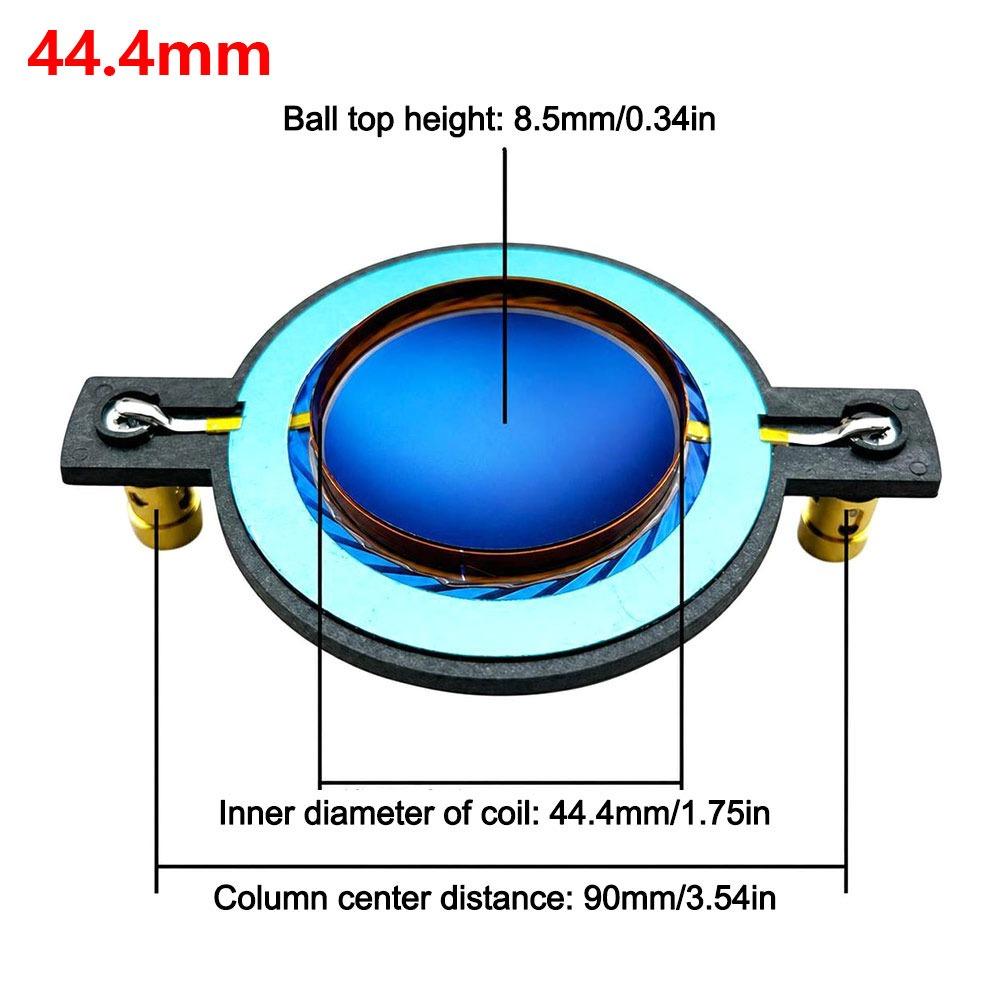 1Pcs 34.4/44.4/51.2/72.2/74.5mm Tweeter Voice Coil Membrane for DIY Treble Speaker Repair