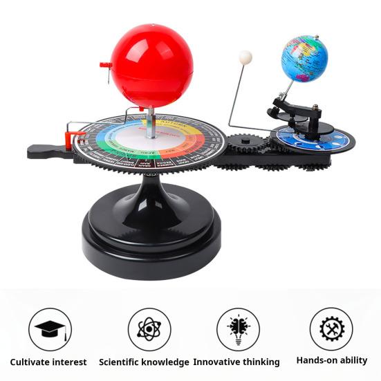 Solar System Model Kit Kids Sun Earth Moon Orbital Model Kit Astronomy Science Education Teaching Tool