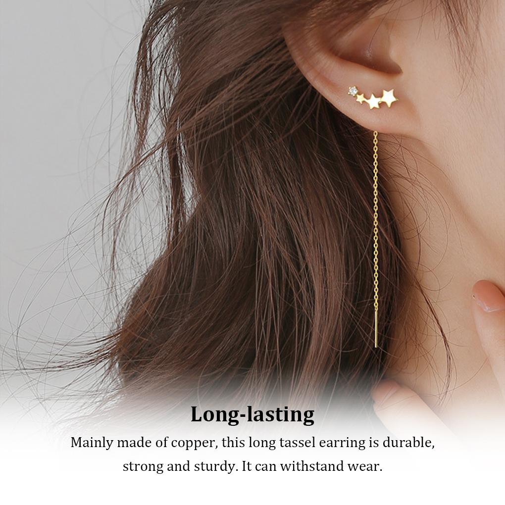 1 Pair Earrings Wedding Ceremony Party Banquet Traveling Rhinestone Drop Earring Ladies Jewelry Decoration Gift