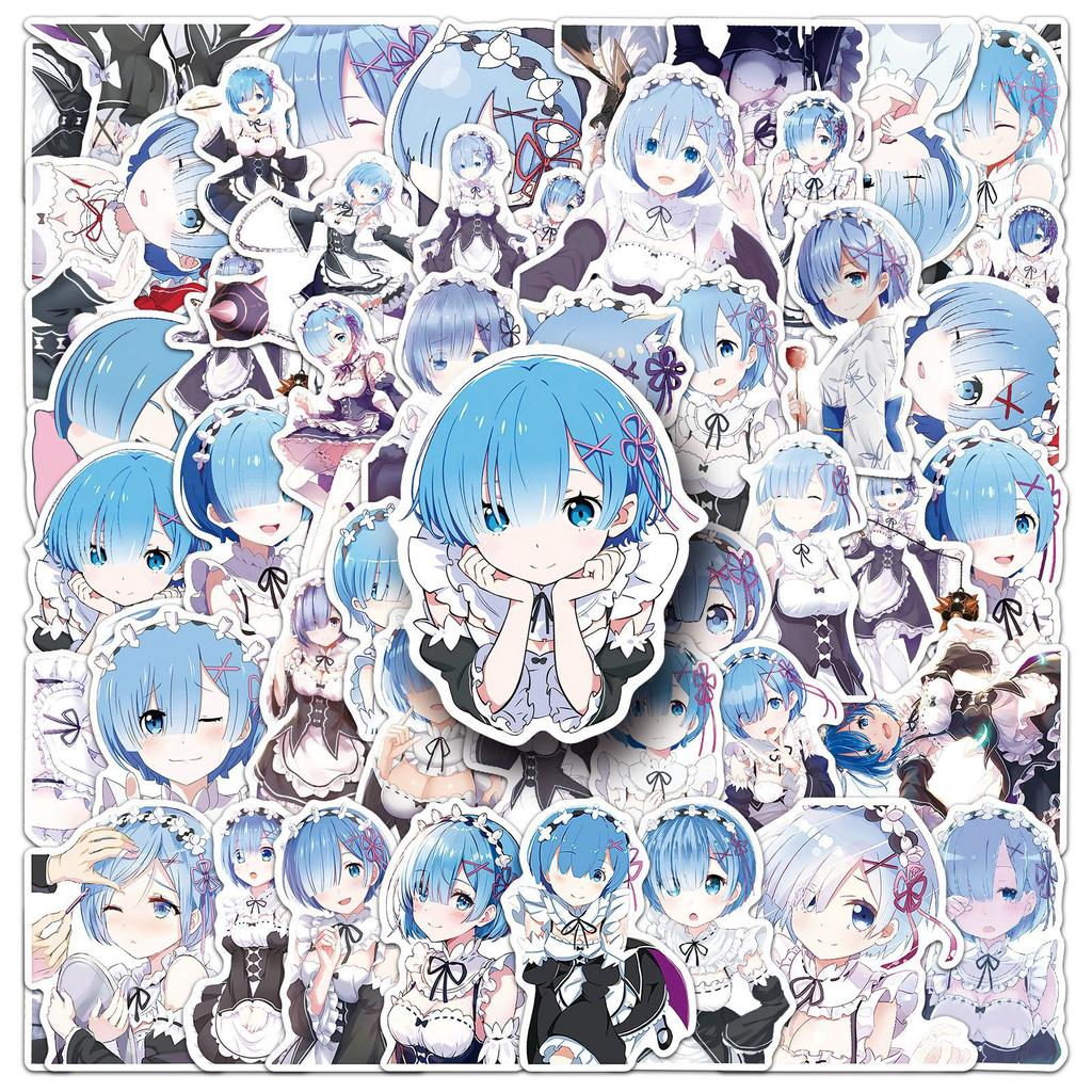 51 New Style Graffiti Stickers Personalized Cartoon Japanese Comic Decoration Mobile Phone Case Computer Stickers