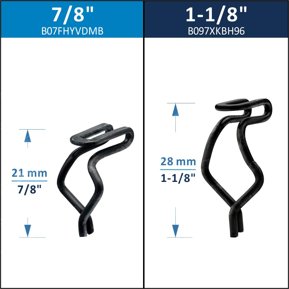 30Pcs Door Trim Panel Fasteners Retainer Clips Compatible with Ford Chrysler Dodge Plymouth Truck Pickup Van 9361 1900654 6002372 358470 Metal Spring