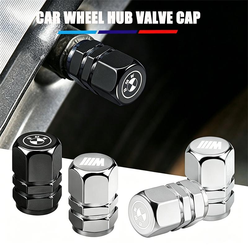 4Pcs Car Wheel Valve Air Core Cap Auto Tire Accessories For BMW X1 X3 X4 X5 E46 E90 F20 E60 E39 F10 M1 M2 M3 M5 M6 E87 M E36 pdsh39