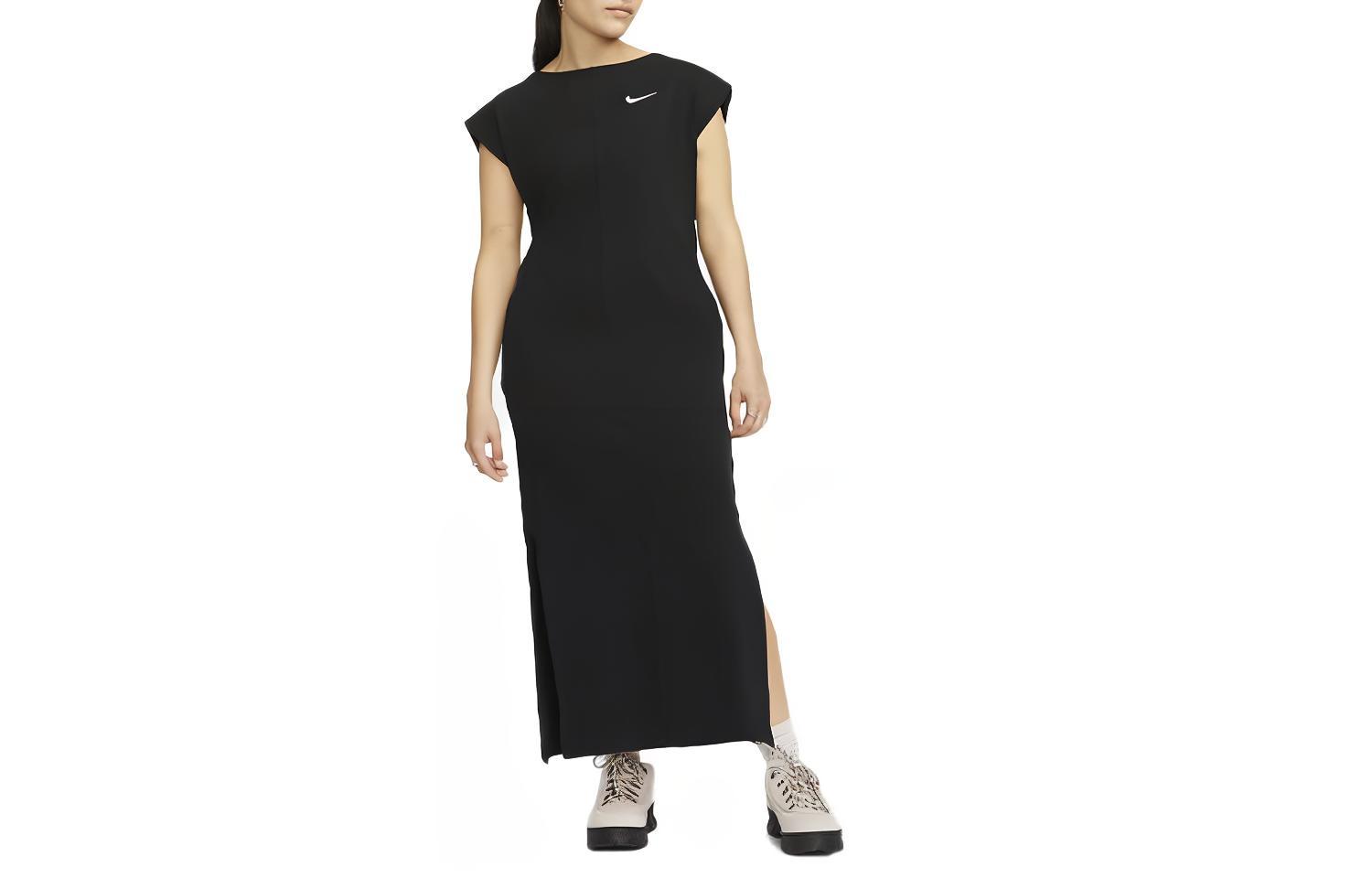 Nike Sleeveless Dress Women s Black DQ6206-010 M