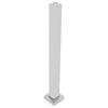 Glass Railing Post, 304 Stainless Steel Balustrade for Balustrade Balcony Deck Stairs, Cannot Add Handrail Version