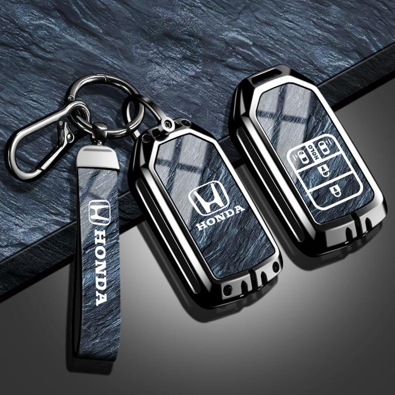 4 Buttons Car Key Case For Honda New NBOX Custom N-BOX JF3/JF4 JF1/JF2 N-BOX+ Plus N Wagon N-One Fob Cover Keychain Accessories