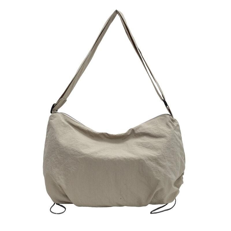 Ielgy Japanese Casual Lightweight Cross-body Sports Fashion Canvas Bag Outing Working Commuter