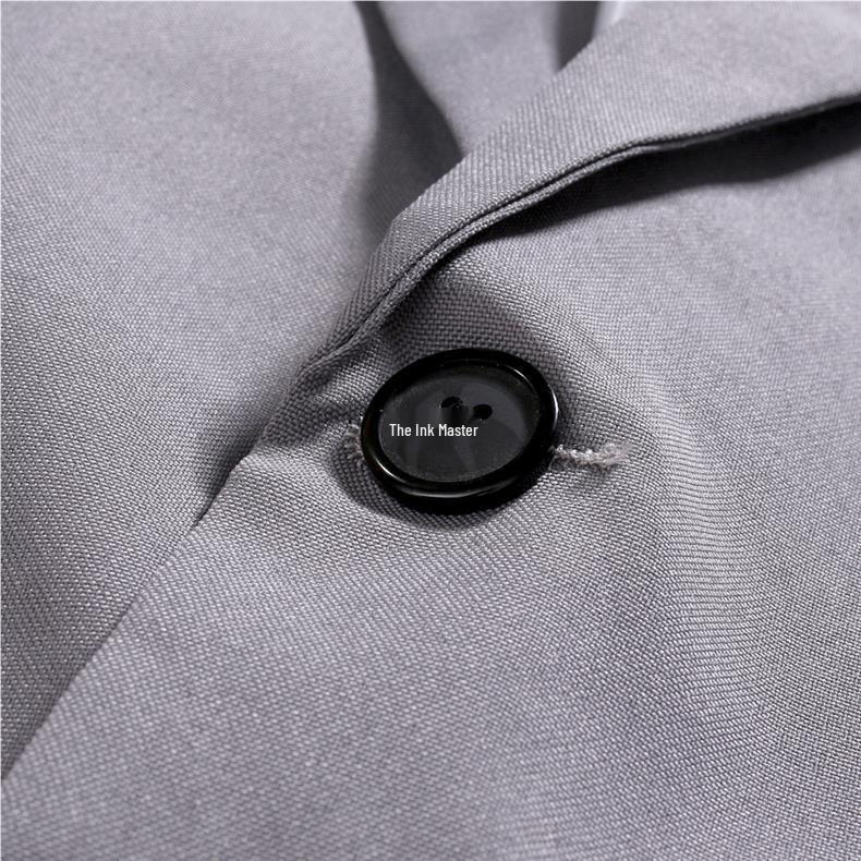 Men's Casual Blazer Vest Suit
