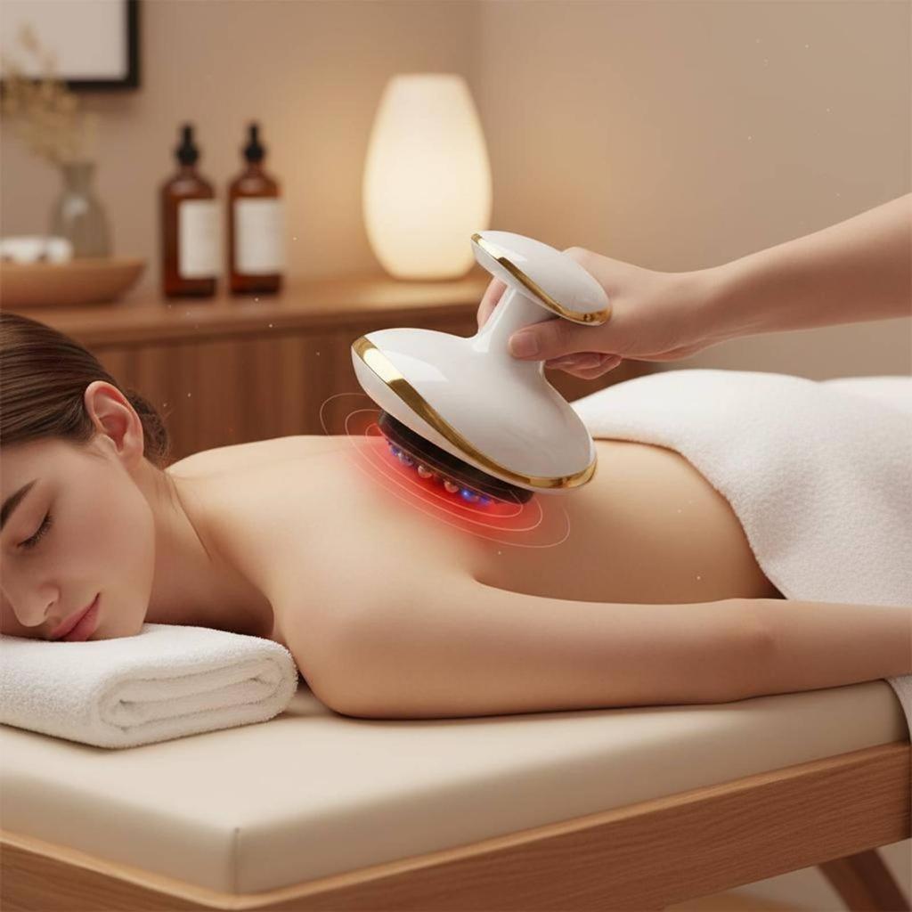Electric Gua Sha MultiFunctional Heated Body Scraping Tool Adjustable Intensity Portable Power