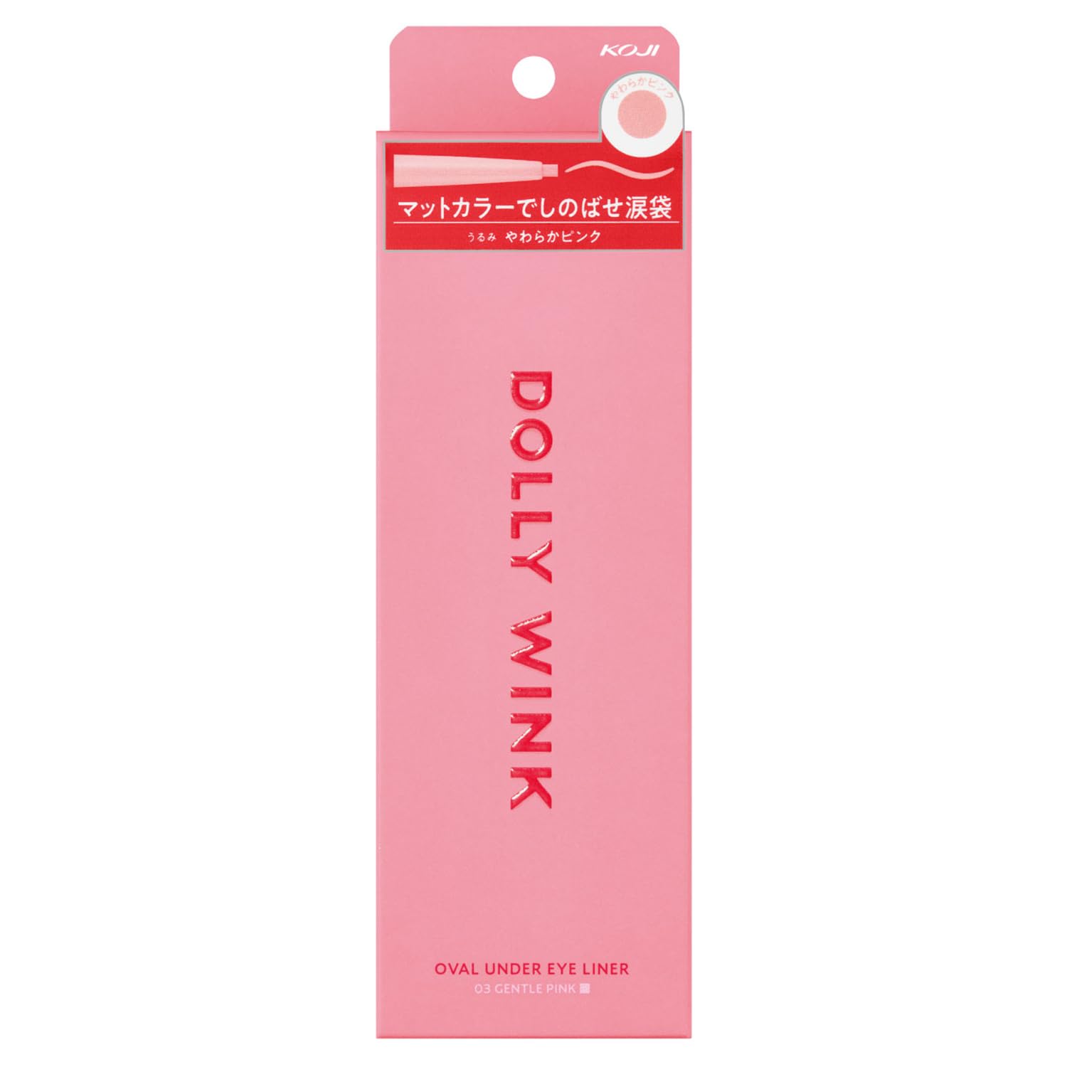 

Підводка для очей Dolly Wink Oval, колір 03 ніжно-рожевий