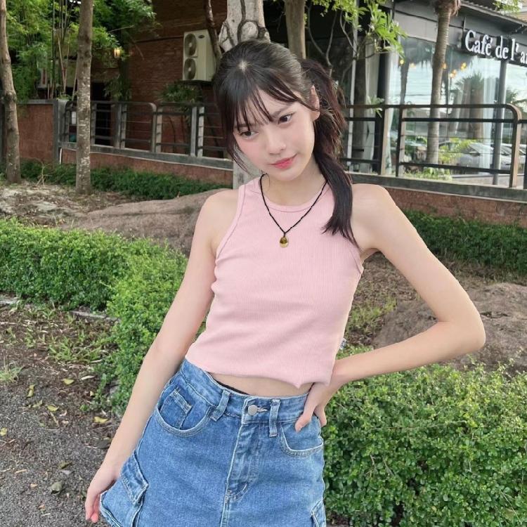 Fashionable Metal Bean Pendant Necklace Women's Fashion Clavicle Chain Jewelry