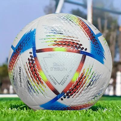 1pc Neueste Klassische Ohne Nähte Keine. 5 PU-Fußball, entleert, langlebig, langlebig, für Training, Wettkampfspiel