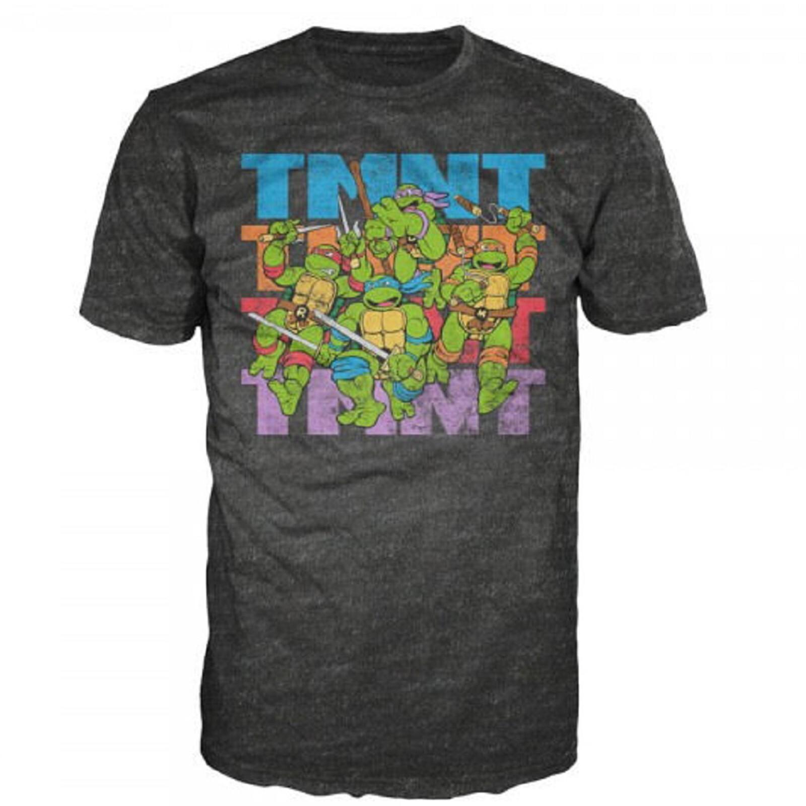 Teenage Mutant Ninja Turtle Group Shot Men s T-Shirt TMNT NWT S