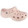 Crocs Classic Platform Clog Cloud Comfortable and Wear-Resistant Sandals 4.1cm Women's Pink