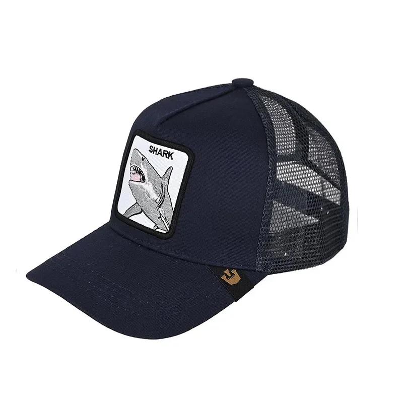 Șepci de baseball Bărbați, femei, șapcă snapback hip hop, cu animale de modă, broderie de vară, șapci de camioner din plasă respirabilă, îmbrăcăminte de stradă, os