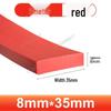 High-Temperature Resistant Transparent Silicone Rubber Sealing Strip