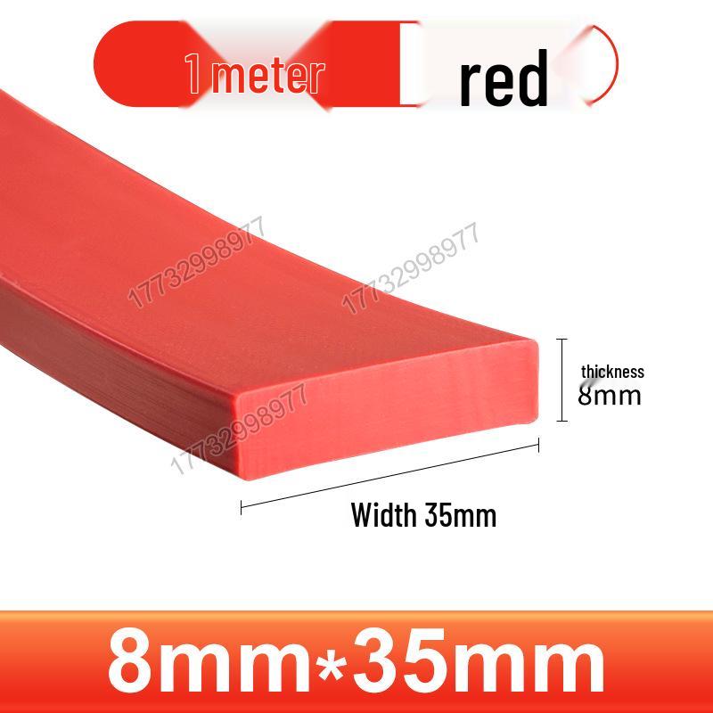 High-Temperature Resistant Transparent Silicone Rubber Sealing Strip