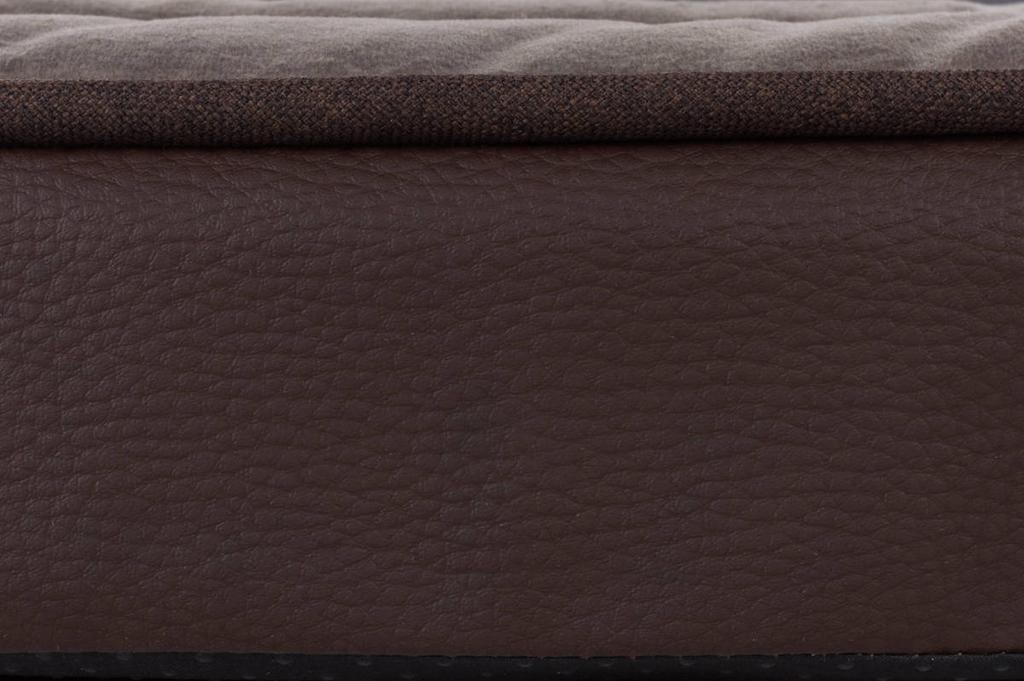 Cuccia Ortopedica per Cani, Materasso per Cani, Welsti Marrone Osso XL 130X90 Antiscivolo