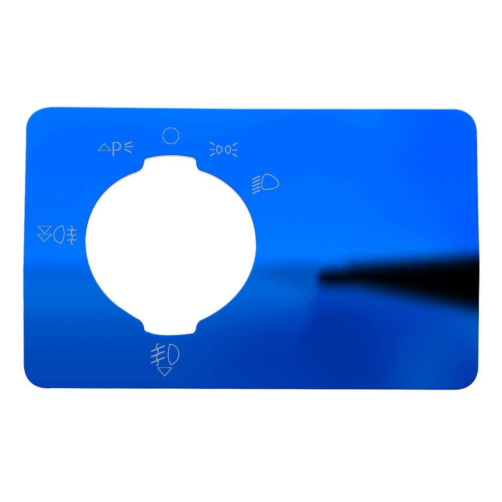 LHD Car Head Light Lamp Switch Button Panel Cover Decoration Sticker for Ford Focus 2 Mk2 Focus2 2005 - 2011 Accessories