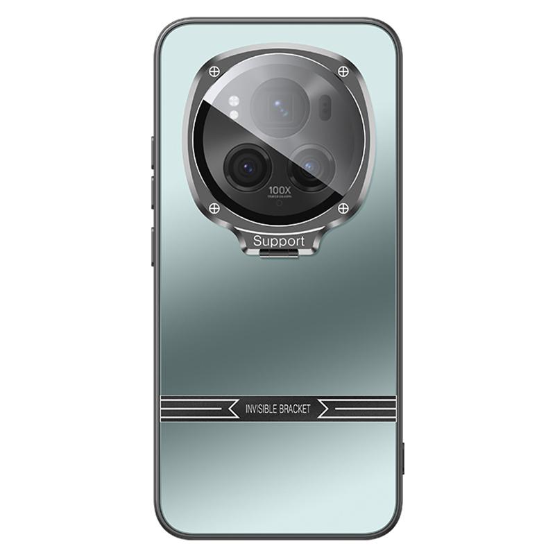 Husă Mată pentru Honor Magic6 Pro 5G Cadru Metalic pentru Obiectiv PC+TPU Husă Telefon cu Folie pentru Obiectiv