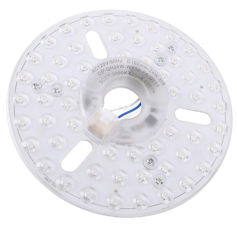 24W LED Deckenventilator Licht-Kit Dimmbares Deckenventilator Licht Ersatzplatine Kronleuchter